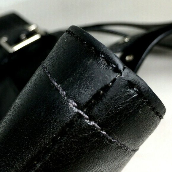 Coach F10194 Hampton Vintage Black Smooth Leather Tote Shoulder Bag - Picture 10 of 12